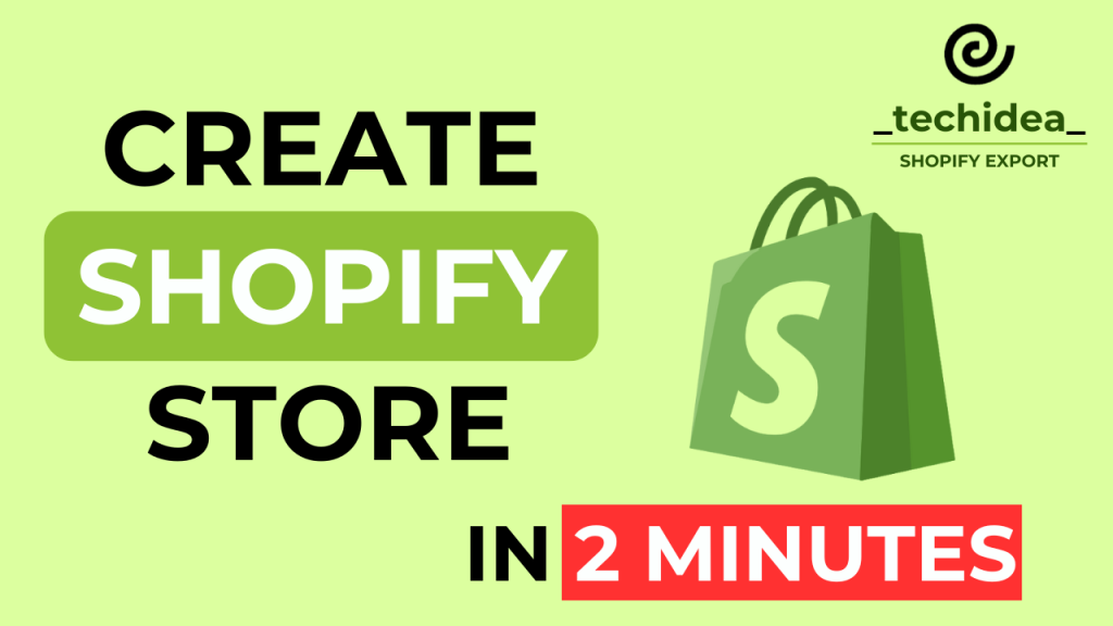 How to Create a Shopify Store in 2 Minutes: Step-by-Step Guide with a 3-Day FREE Trial